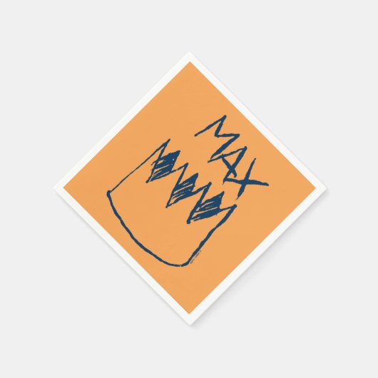 Max & Crown Sketch Serviette (Ecke)