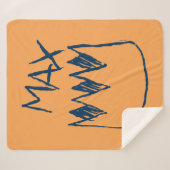 Max & Crown Sketch Sherpadecke (Vorderseite (Horizontal))