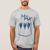 Max & Crown Sketch T-Shirt (Vorderseite)