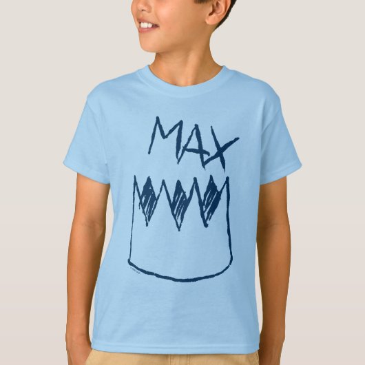 Max & Crown Sketch T-Shirt (Vorderseite)