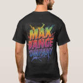 MAX Dance Company T-Shirt (Rückseite)