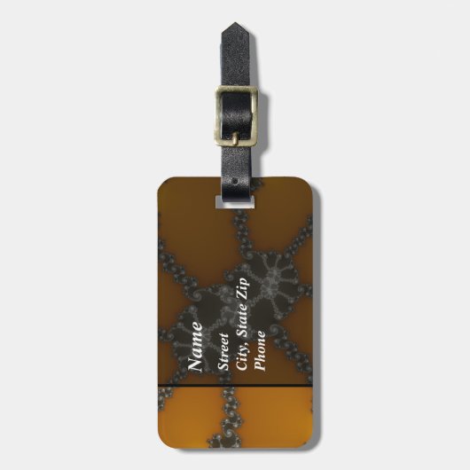 Max Delta Gepäckanhänger (Vorderseite vertikal)