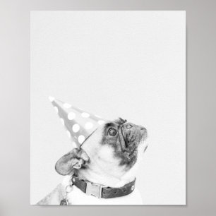 Max der französische Bulldog Poster
