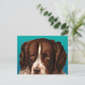 Max der große Hund Postkarte (Stehend Vorderseite)