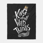 Max | Der König aller wilden Dinge Fleecedecke (Vorderseite)