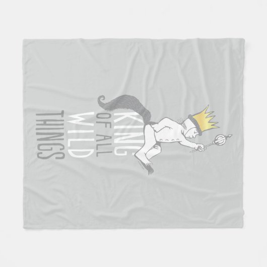 Max | Der König aller wilden Dinge Fleecedecke (Vorderseite (Horizontal))