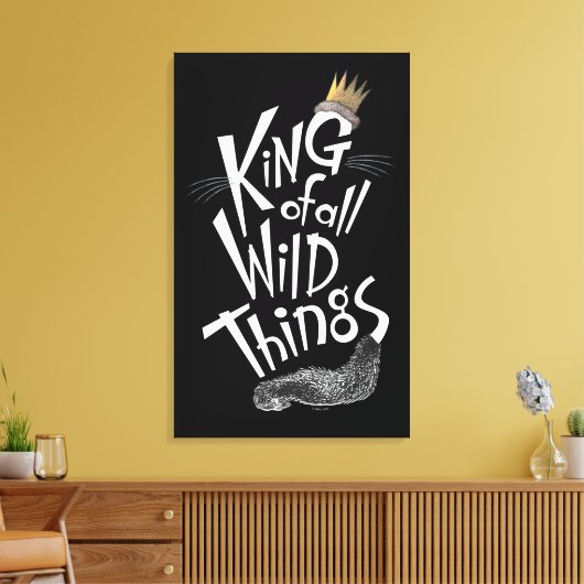 Max | Der König aller wilden Dinge Leinwanddruck (Insitu (Wohnzimmer))