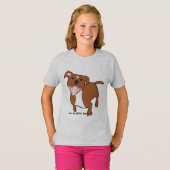 Max der Shelter Dog Big & Happy T-Shirt (Vorne ganz)