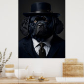 Max des Untergrund-Kampfflugzeugbosses. Poster (Küche)