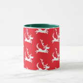 Max die Rentier-Silhouette Tasse (Zentrum)