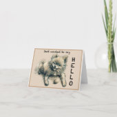 Max. Dog-Notecard Dankeskarte (Vorderseite)