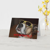 Max-Geburtstags-Karte Karte (Gelbe Blume)