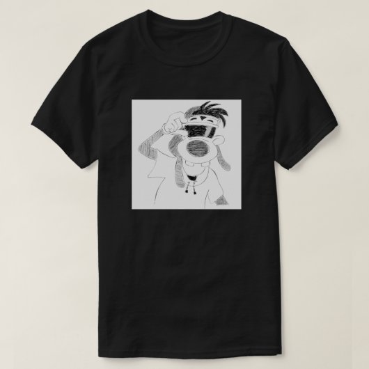 Max Goofy Sketch - Ein Goofy-Film T-Shirt (Design vorne)