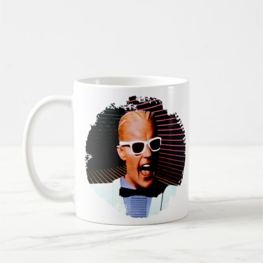 Max Headroom Kaffeetasse (Links)
