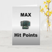 MAX Hit Points Karte (Gelbe Blume)