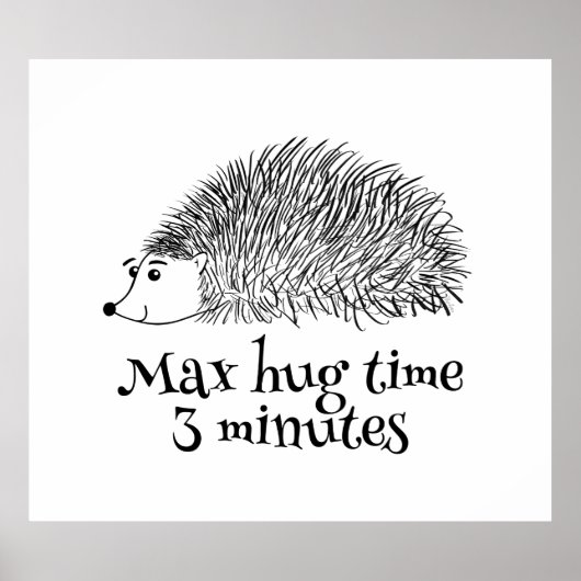 Max Hug Zeit drei Minuten Poster (Vorne)