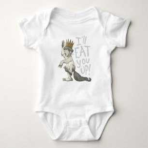 Max Ich fress dich auf! Baby Strampler