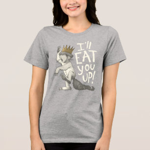 Max   Ich fress dich auf! Tri-Blend Shirt