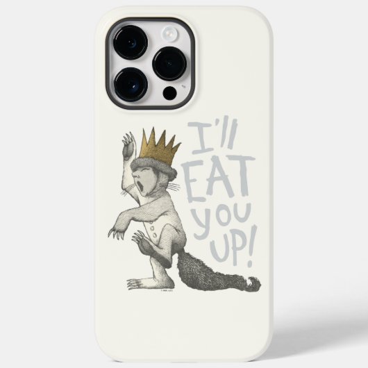 Max | Ich werde dich aufessen! Case-Mate iPhone Hülle (Rückseite)