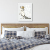 Max | Ich werde dich aufessen! Leinwanddruck (Insitu (Schlafzimmer))