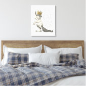 Max | Ich werde dich aufessen! Leinwanddruck (Insitu (Schlafzimmer))