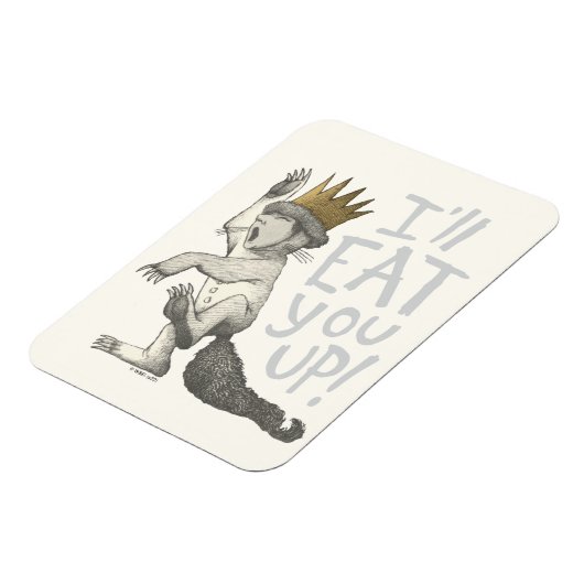 Max | Ich werde dich aufessen! Magnet (Linke Seite)