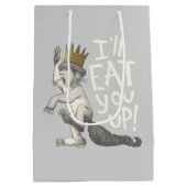 Max | Ich werde dich aufessen! Mittlere Geschenktüte (Rückseite)