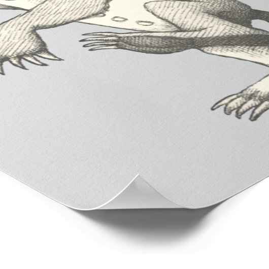 Max | Ich werde dich aufessen! Poster (Ecke)