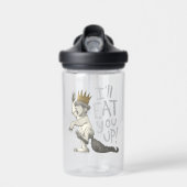 Max | Ich werde dich aufessen! Trinkflasche (Vorne)