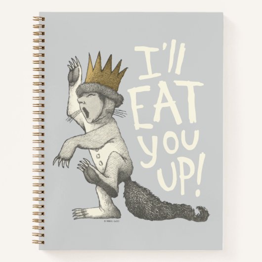 Max | I'll Eat You Up! Notizblock (Vorderseite)