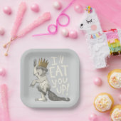 Max | I'll Eat You Up! Pappteller (Party)