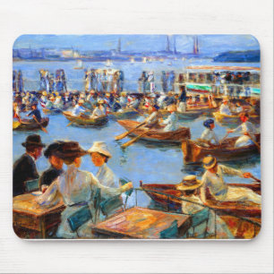 Max Liebermann über die Alster in Hamburg Mousepad