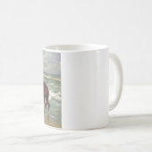 Max Liebermann: Zwei Reiter am Strand Kunst Kaffeetasse (VorderseiteRechts)