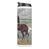 Max Liebermann: Zwei Reiter am Strand Kunst Thermosbecher (Nach rechts gedreht)