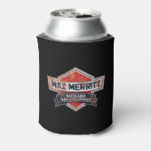 Max Merritt-Auto-Teile können das Rusty-Logo abküh Dosenkühler (Kanne Rückseite)