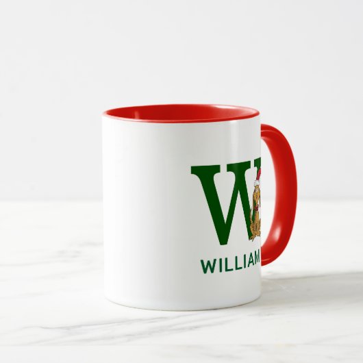 Max. | Name & Monogramm W Tasse (VorderseiteRechts)