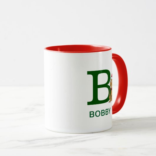 Max. | Name und Monogramm B Tasse (VorderseiteRechts)