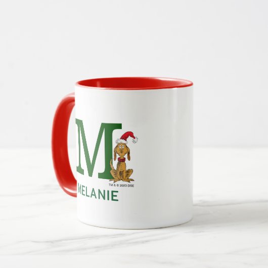 Max. | Name und Monogramm M Tasse (Vorderseite Links)
