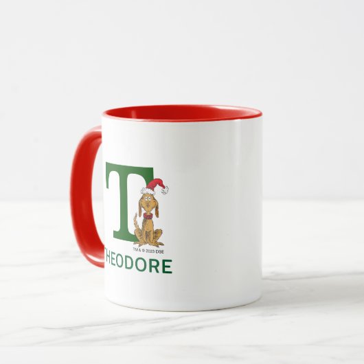 Max. | Name und Monogramm T Tasse (Vorderseite Links)