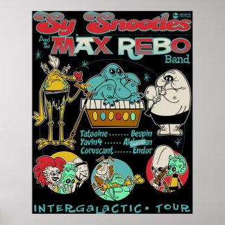 Max Rebo Band TShirt Poster