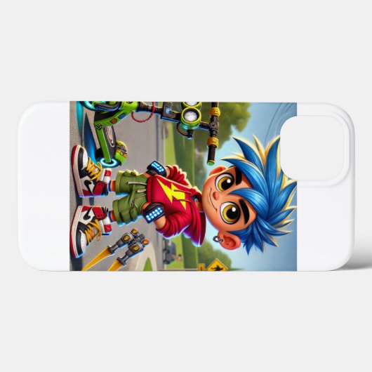 Max Rockett Case-Mate iPhone Hülle (Rückseite (Horizontal))