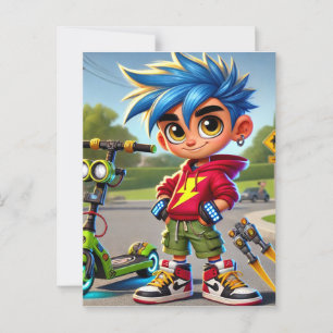 Max Rockett Postkarte