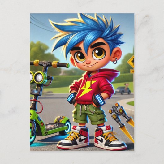 Max Rockett Postkarte (Vorderseite)