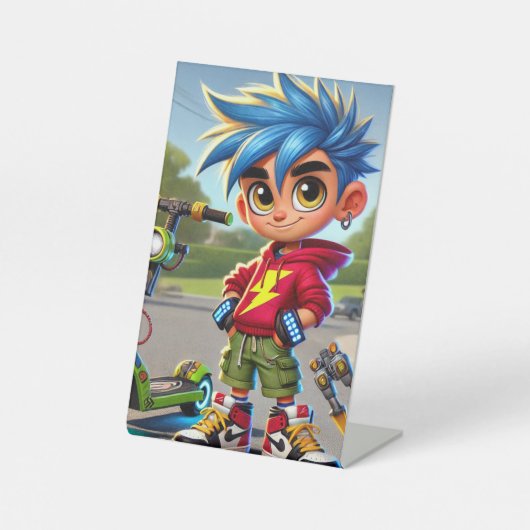 Max Rockett Sockelschild (Vorderseite)