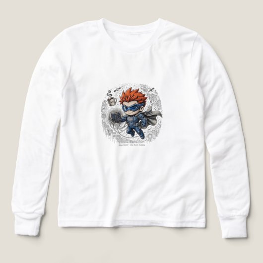 Max Root Das Root-Admin-T-Shirt (Design Vorderseite)