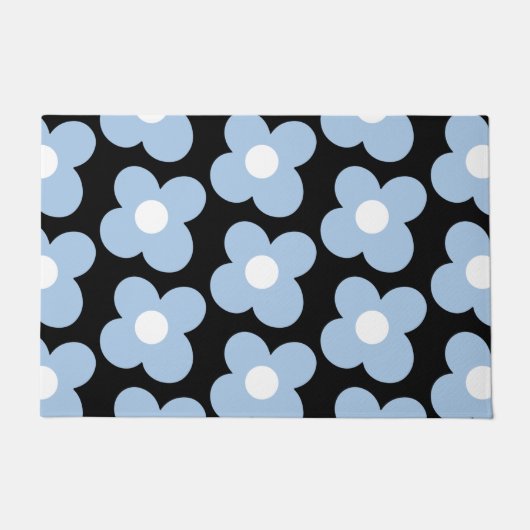 Max Scandi Daisy Blue Fußmatte (Vorderseite)
