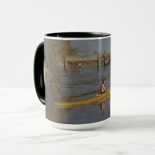 Max Schmitt in einem Single Scull-Thomas Eakins Tasse