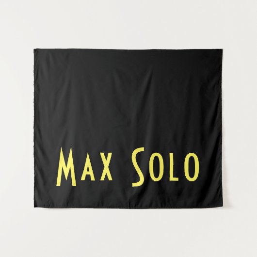 Max Solo Wandteppich (Vorderseite (Horizontal))