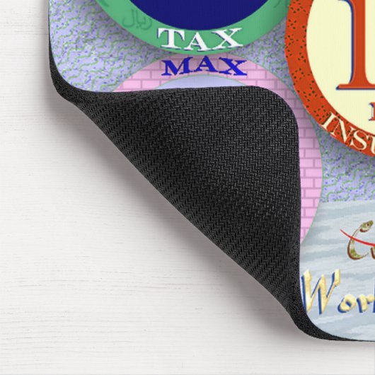 Max. Steuer 10 % Max. Mehrwertsteuer 10 % Max. NI Mousepad (Ecke)