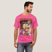 Max Strus Basketball Art Cavaliers 1 T-Shirt (Vorne ganz)